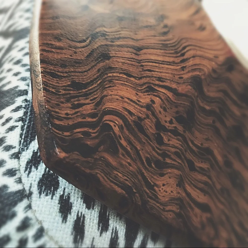 Mango Wood Holiday Nut /Fruit Bowl